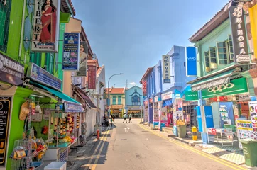 Wandaufkleber Singapur, Little India © mehdi33300