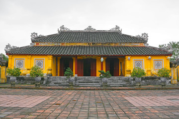 Fototapeta premium The Truong Sanh Residence in the Imperial City, Hue, Vietnam
