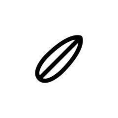 Sunflower seeds icon. Farm sign