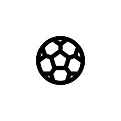 Ball icon. Football sport sign
