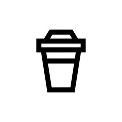 Coffee icon. Break drink sign