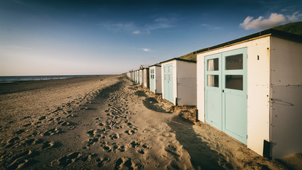 Strandhäuser am Strand