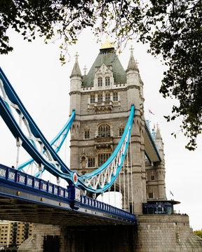 View of Tower Bridge in London