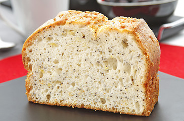 Fresh Plain Cake on Plate