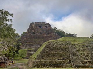 Mayan archaeological monuments of Xunantunich, Belize