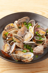 浅蜊の酒蒸