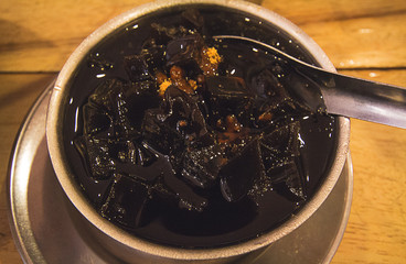 black jelly in Phuket, Thailand