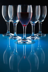 wine glasses