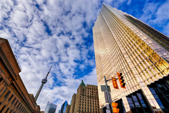 The Royal Bank Of Canada (RBC) Plaza South Tower On Front Street And Bay Street In Toronto, Canada