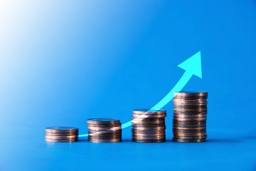finanza, monete, grafico, economia, affari, guadagni,