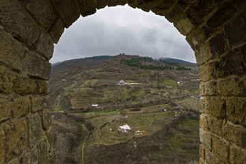 Rural area behind citadel