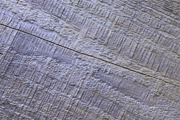 Fototapeta premium Aged in the rain and snow and burnt out in the sun rays board made of natural wood.