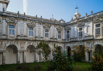 Fototapeta premium Beautiful facade of old museum in Lisbon