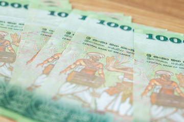 Money from Sri Lanka, Rupiah, various denominations