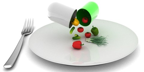 Natural vitamin pills