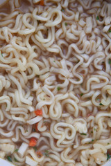 closeup of noodles