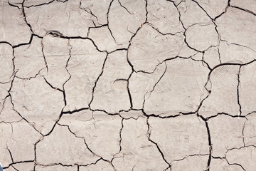 dry cracked earth
