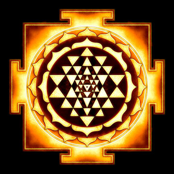Sri Yantra Chakra Mandala