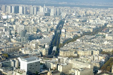 Fototapeta premium Vue sur Paris