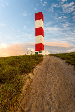 Taipu de Fora lighthouse, Barra Grande, Bahia, Brazil