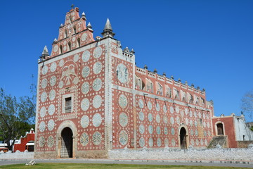 Temple Santo Domingo Uayma Yucatan Mexique - Mexico