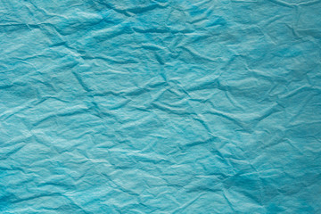 blue creased tissue paper  texture