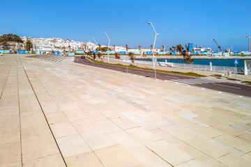 Tangier's marina