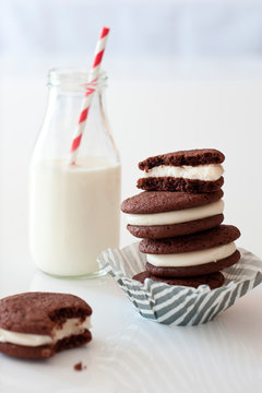 Fototapeta Milk and Cookies