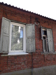  house, window, Ukrainian house, economy, life, repair