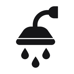Shower icon vector