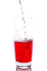 fresh strawberry juice