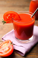 Fresh tomato juice