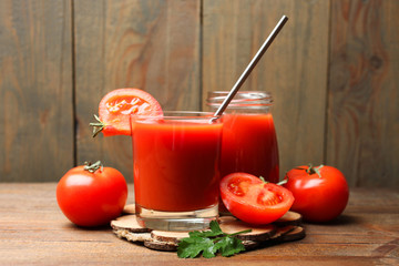 Fresh tomato juice