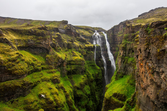 Glymur waterfall, Iceland