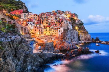 Manarola, Cinque Terre, Italy.