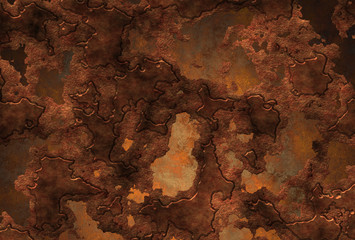 rust coroded abstract metal