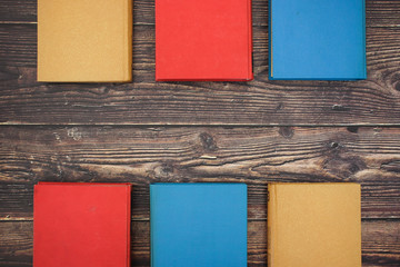 Fototapeta premium 6 books on table