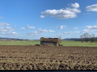 Fototapeta premium Die alte Hütte