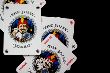 joker cards background