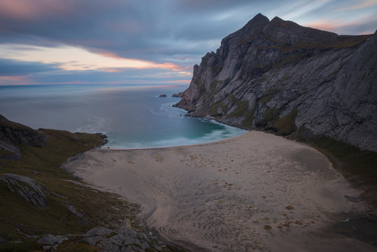 Scenery of Bunes beach
