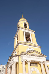 temple of Great Ascension Nikitsky Gate. Moscow, Russia.