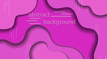 background design_6_in 3D style dynamic color texture EPS10 vector background, paper cut