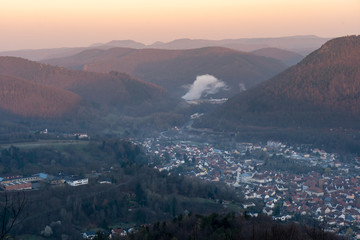 Pfalz bei der Burg Trifels / Annweiler / Rheinlandpfalz