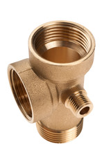 fitting for water pipes isolated