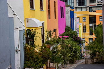 colored houses bo kaap cape town