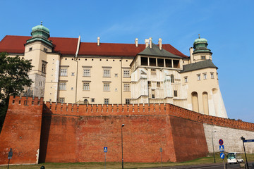 Fototapeta na wymiar Historic city of Krakow in the heart of Poland