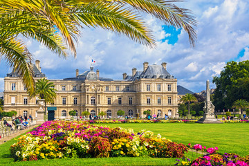 Palace in the Luxembourg Gardens, Paris, France