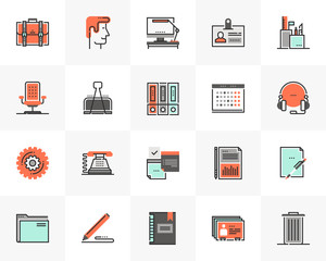 Office Management Futuro Next Icons Pack