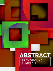 Modern geometric abstract background