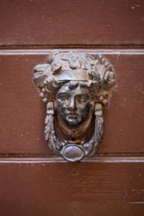 Ancient italian door knocker.